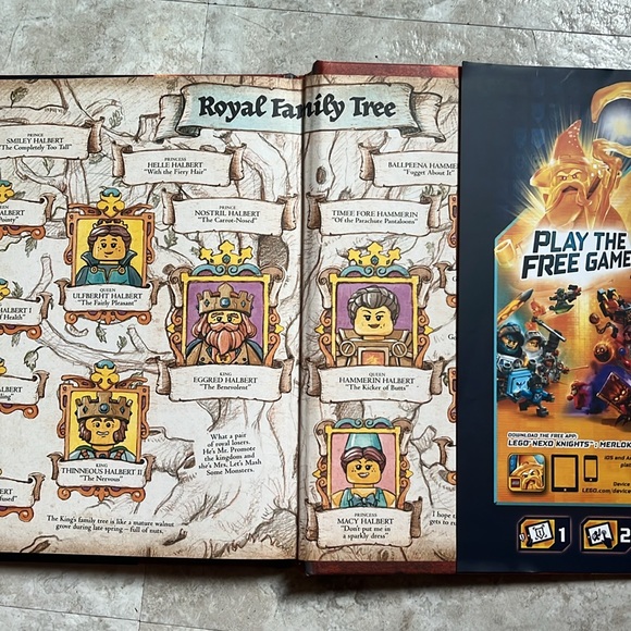 Lego NEXO Knights The Book of Monsters. Hardcover book. - Picture 10 of 12